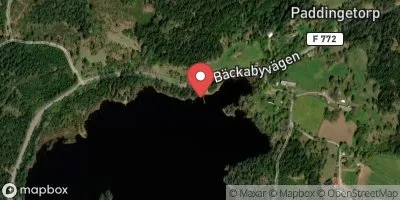 Paddingetorpasjön, Bäckaby