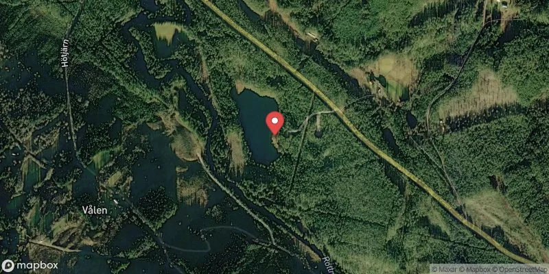 Satellitbild över Pägertjärn i Torsby
