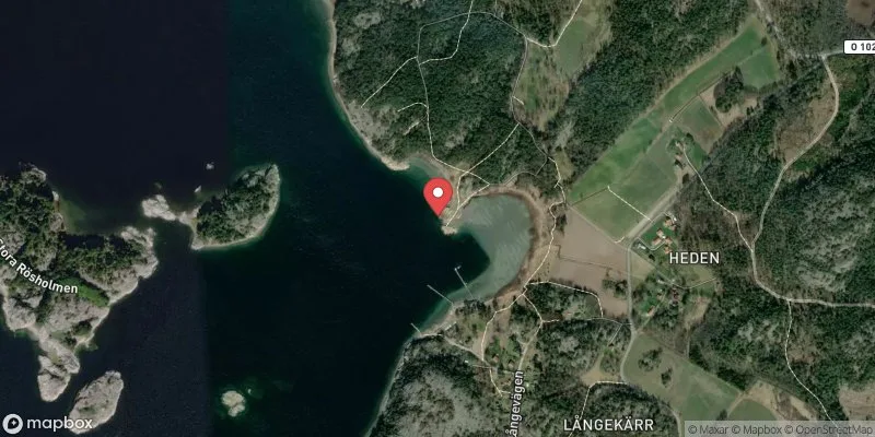 Satellitbild över Pannberget i Tanum