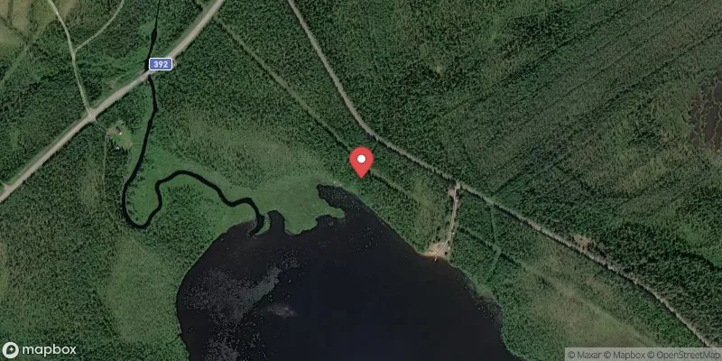 Satellitbild över Pentäsjärvi i Pajala