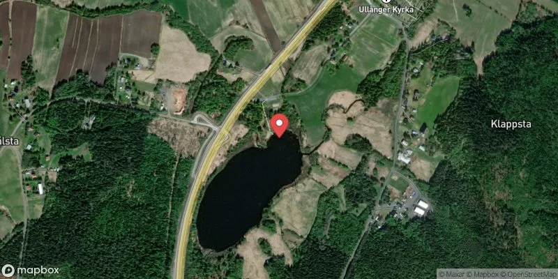 Satellitbild över Prästtjärnen i Kramfors
