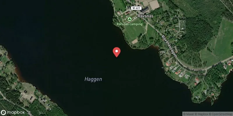 Satellitbild över Räfsnäs i Ludvika
