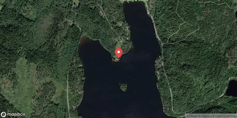 Satellitbild över Ragnerudsbadet i Färgelanda