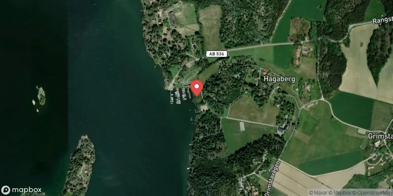 Satellitbild över Rangsta i Nynäshamn