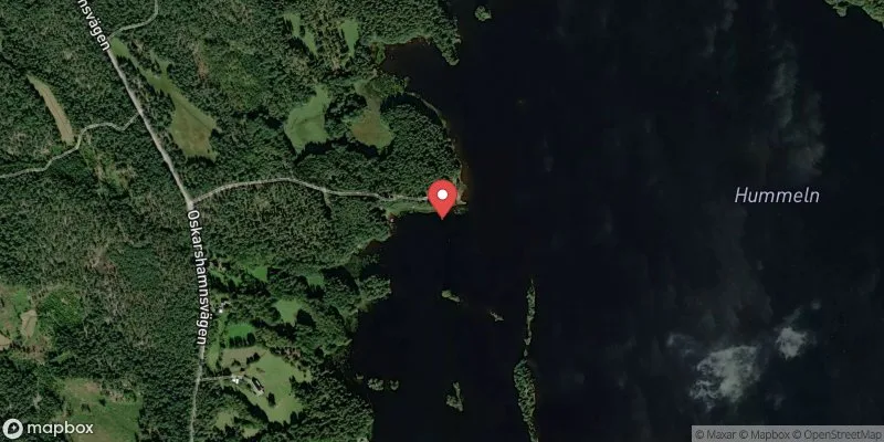 Satellitbild över Råssvik i Oskarshamn