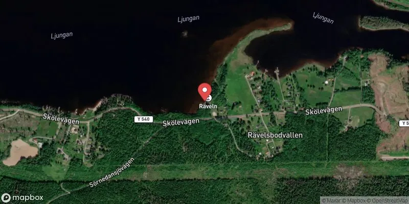 Satellitbild över Räveln Stöde i Sundsvall