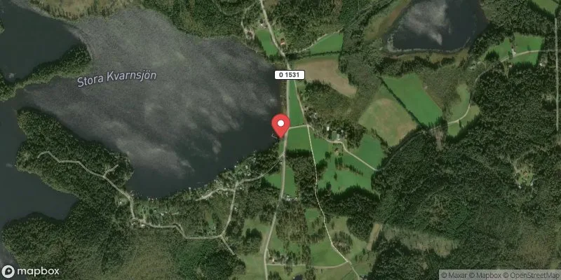 Satellitbild över Revesjö, Stora Kvarnsjön i Svenljunga
