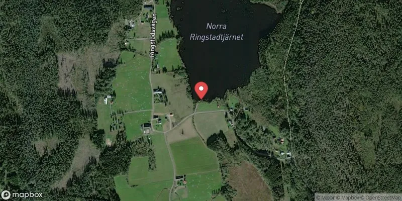 Satellitbild över Ringstadtjärn i Kil