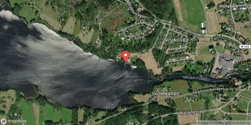 Satellitbild över Risingsbo, Leran i Smedjebacken