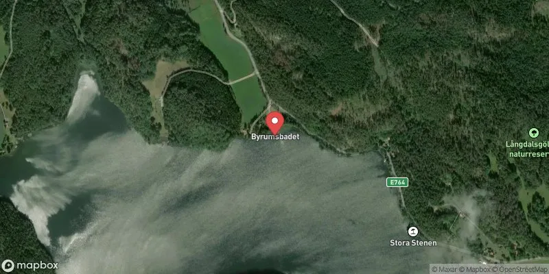 Satellitbild över Risten-Byrum i Åtvidaberg