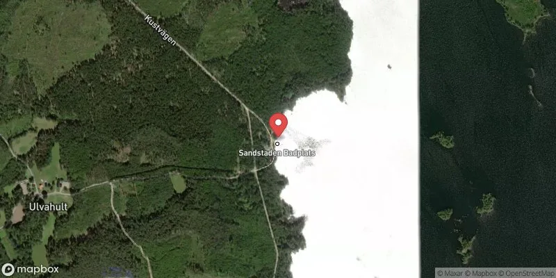 Satellitbild över Rottnen, Sandstaden i Växjö