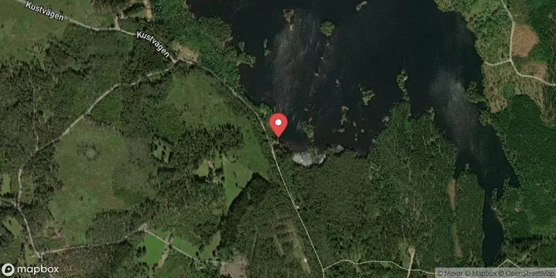 Satellitbild över Rottnen, Tjusås (Knallaholm) i Växjö