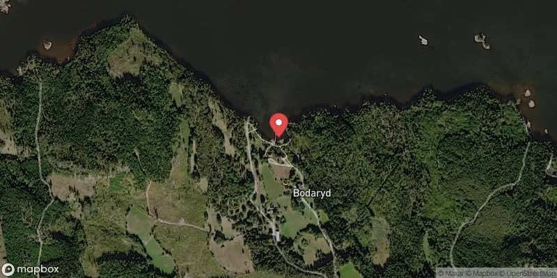 Satellitbild över Saljen, Stenberga i Vetlanda