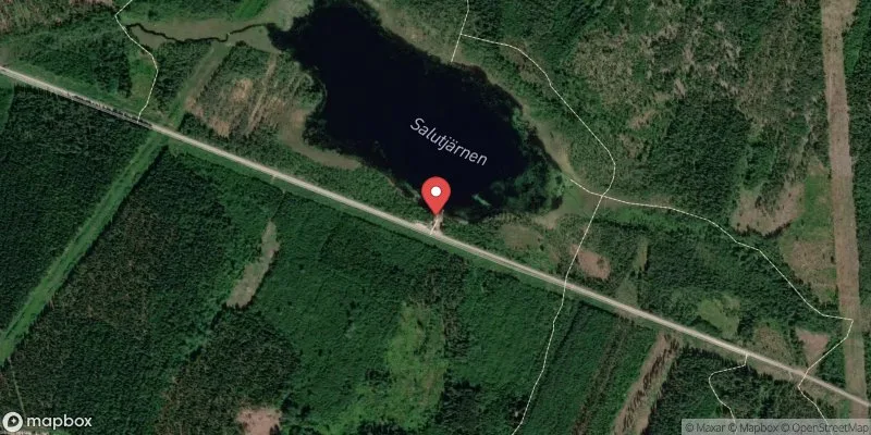 Satellitbild över Salutjärn i Leksand