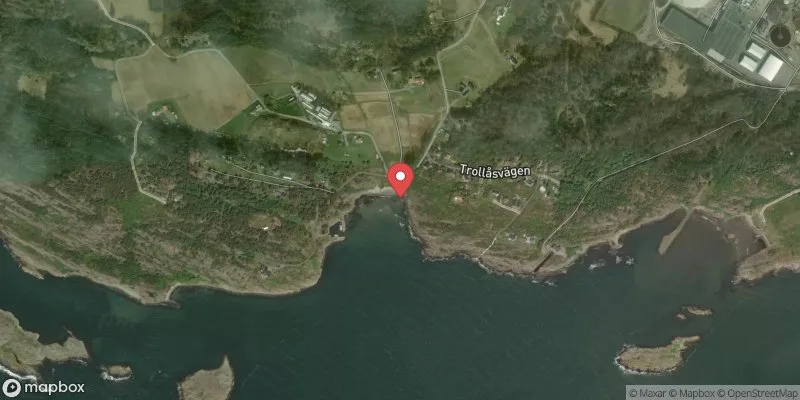 Satellitbild över Sanddamm i Varberg