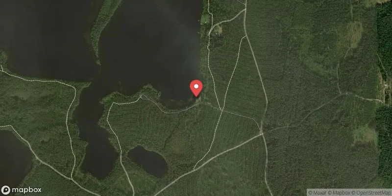 Satellitbild över Sandsjön i Vaggeryd