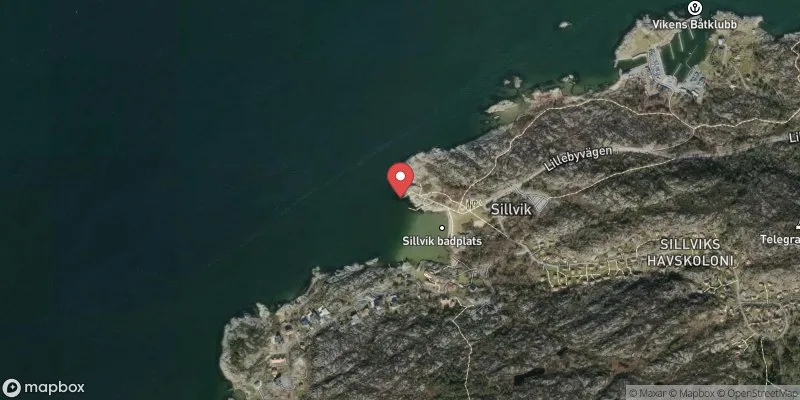 Satellitbild över Sillvik i Göteborg