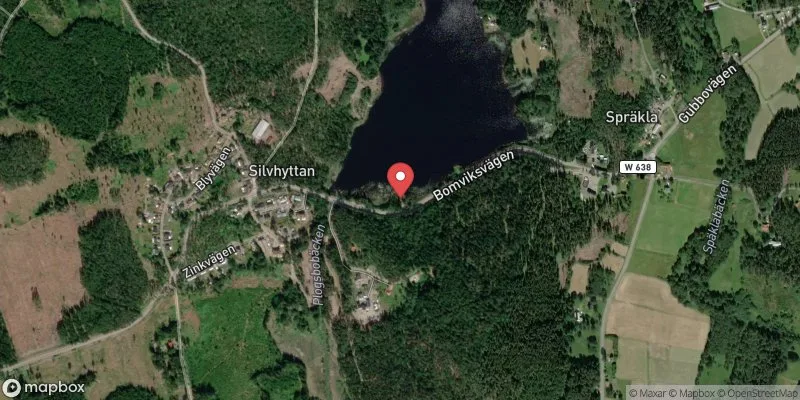 Satellitbild över Silvhyttan, Staren i Smedjebacken