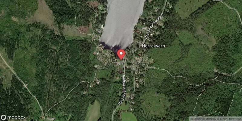 Satellitbild över Simsjön Herrekvarn i Skövde