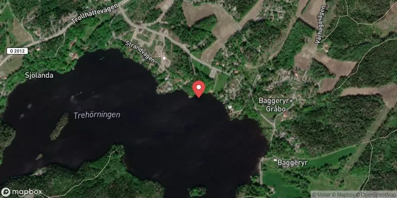 Satellitbild över Sjölanda i Trollhättan