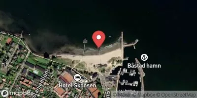 Skansenbadet, Båstad hamn
