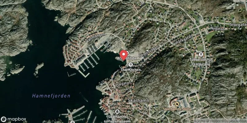 Satellitbild över Skärhamn, Kungsviken i Tjörn