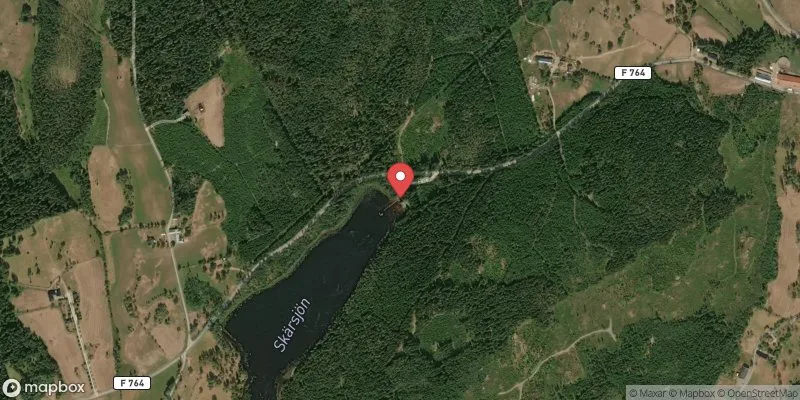 Satellitbild över Skärsjön i Sävsjö