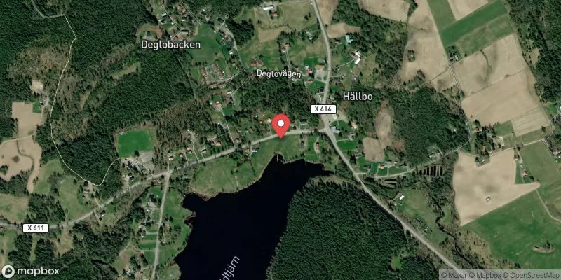 Satellitbild över Skidtjärn Hällbo i Bollnäs