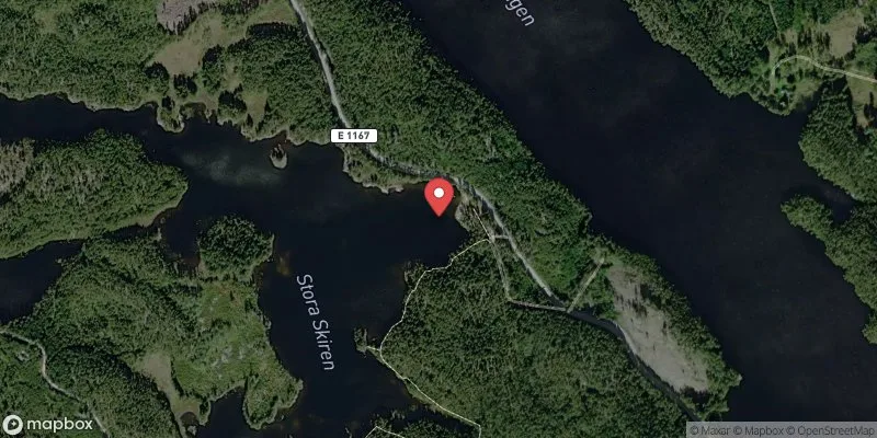 Satellitbild över Skiren i Finspång