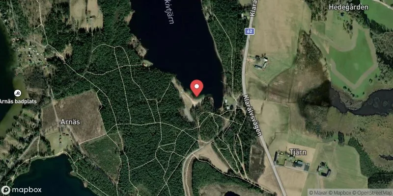 Satellitbild över Skivtjärn i Forshaga