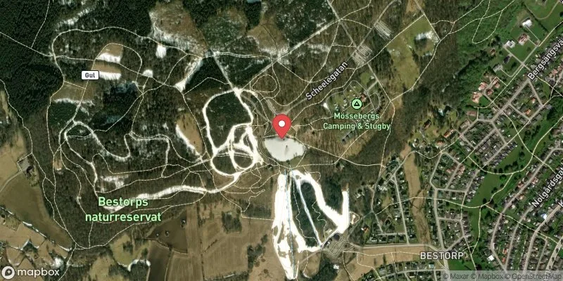 Satellitbild över Skogssjön i Falköping
