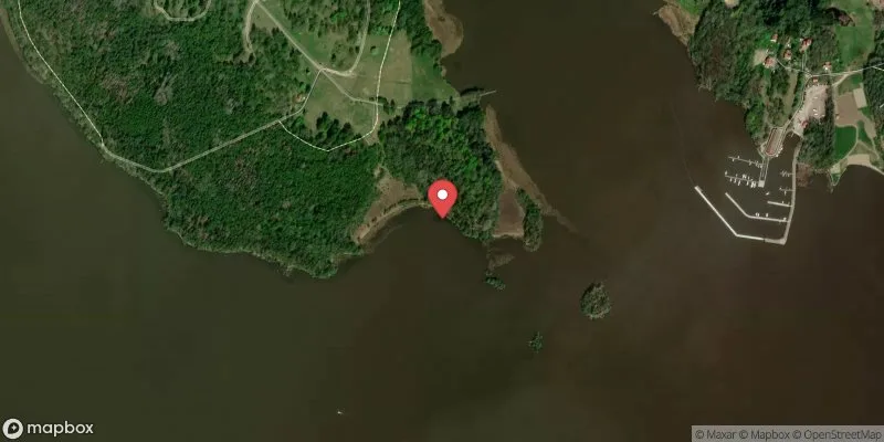 Satellitbild över Södra Björnön, ABB i Västerås