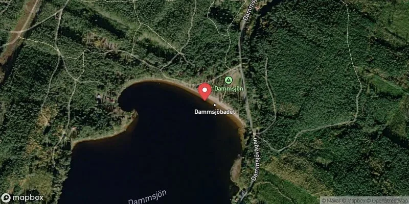 Satellitbild över Solvarbo, Dammsjön i Säter
