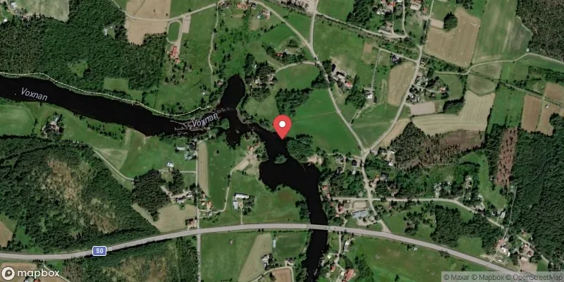 Satellitbild över Söräng i Bollnäs