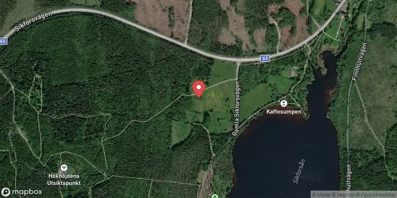 Satellitbild över Sörelgen, Kaffesumpen i Hällefors
