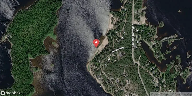 Satellitbild över Sorttisviken, Seskarö i Haparanda