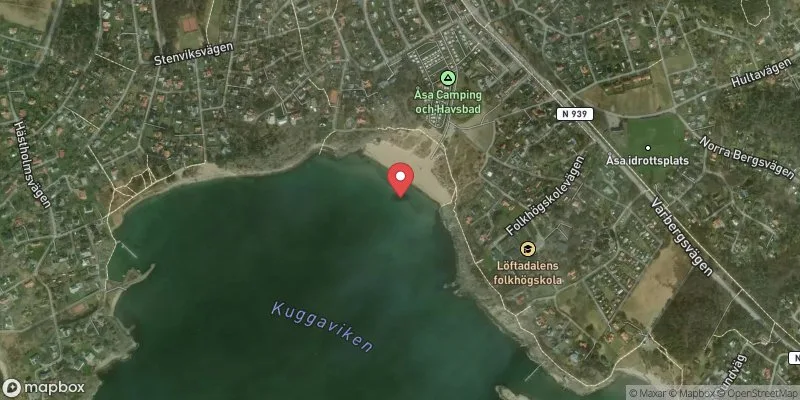 Satellitbild över Sörvik i Kungsbacka