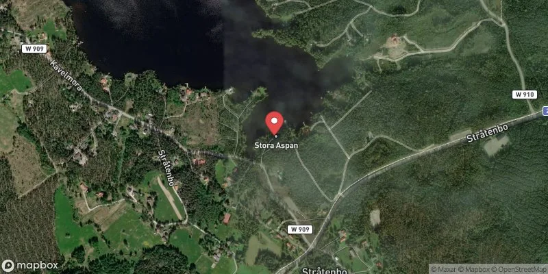 Satellitbild över St Aspan Aspeboda i Falun