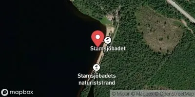Badplats i Åsele