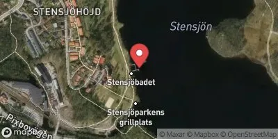 Stensjön, strandpromenadens badplats