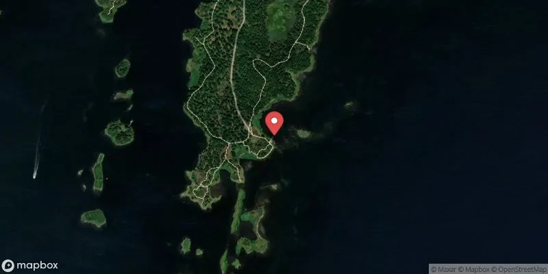 Satellitbild över Stensö Södra udde i Kalmar