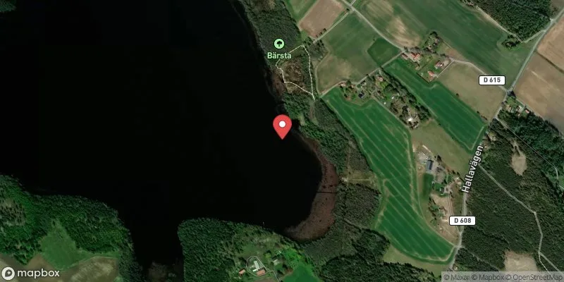 Satellitbild över Stigtomta, Bärstabadet i Nyköping