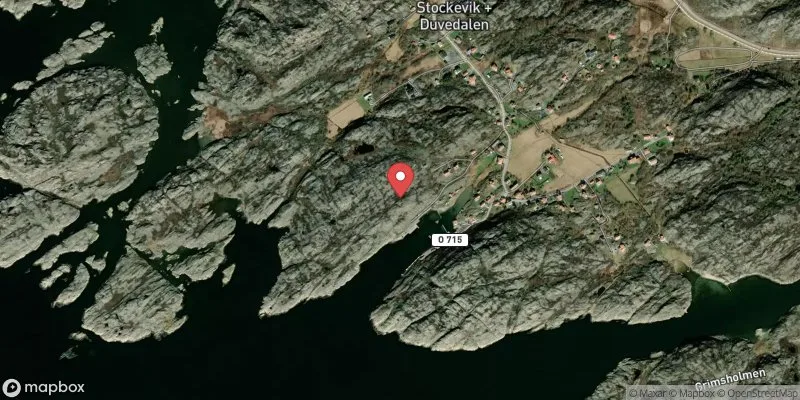 Satellitbild över Stockevik i Tjörn