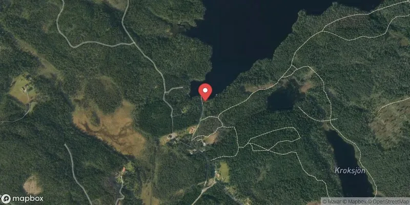 Satellitbild över Stora Lövsjön i Lerum