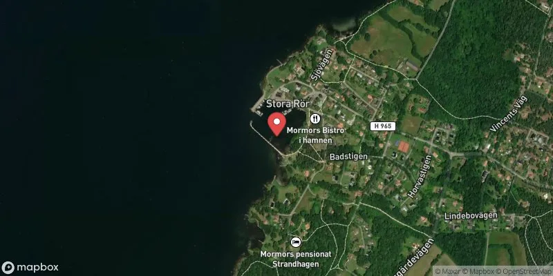 Satellitbild över Stora Rör i Borgholm