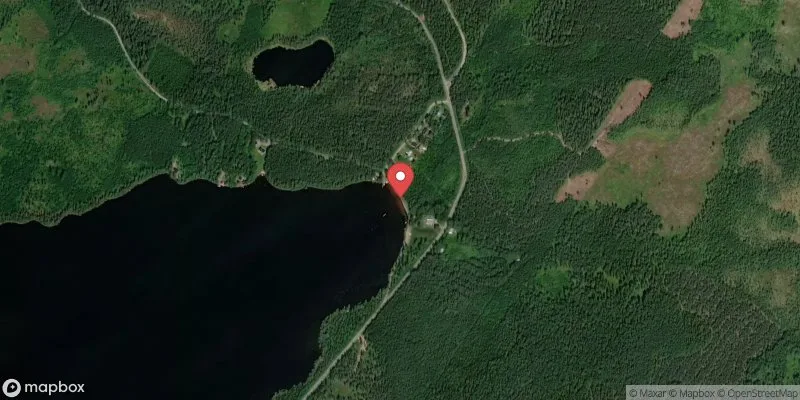 Satellitbild över Storsjön Trönö i Söderhamn