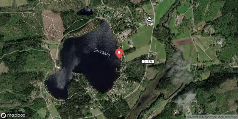 Satellitbild över Storsjön i Vårgårda