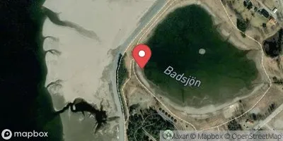 Storuman, Badsjön (badbryggan)
