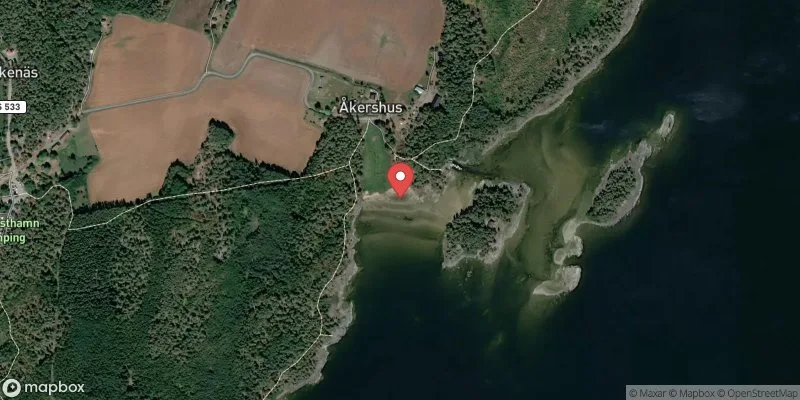 Satellitbild över Strandbad, Åkershus i Säffle