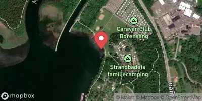 Strandbadet, Borensberg